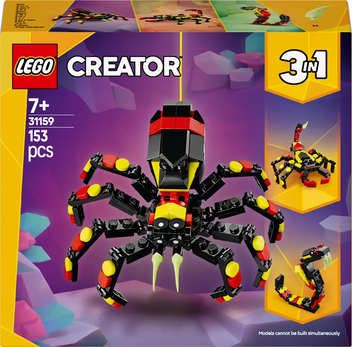 LEGO Creator 3‑in‑1 zirneklis 31159 Photo 2