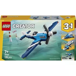 Toy model airplane LEGO Creator 31160 — modular racing plane, 178 pieces, age 7+