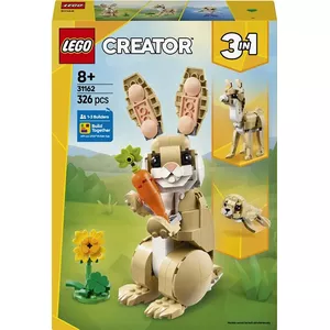 Конструктор LEGO Creator 3-в-1 Bunny 31162, 3 варианта сборки, 326 деталей, высота 190 мм, 8+