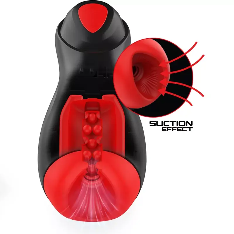 Мастурбатор JAMYJOB Silicone Black — автоматический, 5 режимов Photo 2