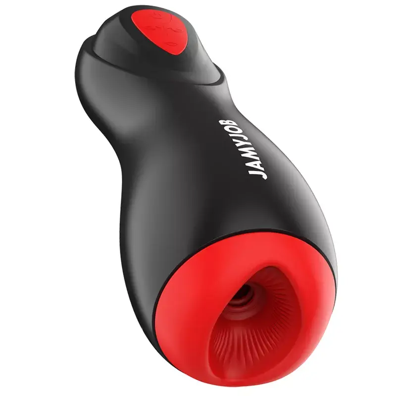 Мастурбатор JAMYJOB Silicone Black — автоматический, 5 режимов Photo 4