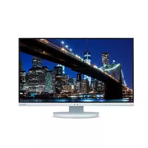 Datora monitors Sharp MultiSync EA272Q 27" 2560x1440 4K LCD Balts