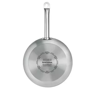 Stainless-steel frying pan tescoma GRANDCHEF+ 32 cm — non-stick interior, Supersonic base, oven-safe to 230°C