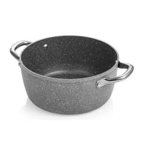 Cooking pot Tescoma I-PREMIUM STONE KATLS 20 cm 2.5 L, aluminum alloy, induction-compatible, nonstick stone-effect coating