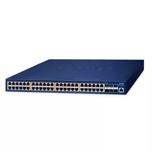 Managed L3 Gigabit Ethernet Switch PLANET GS-6311-48P6X 48 Ports PoE