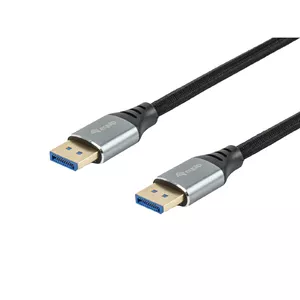 Equip DisplayPort 2.1 Premium kabelis 1.0m 16K 60Hz 54Gbps