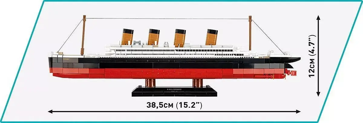 Cobi R.M.S. Titanic 593-piece model COBI-1680 Photo 4