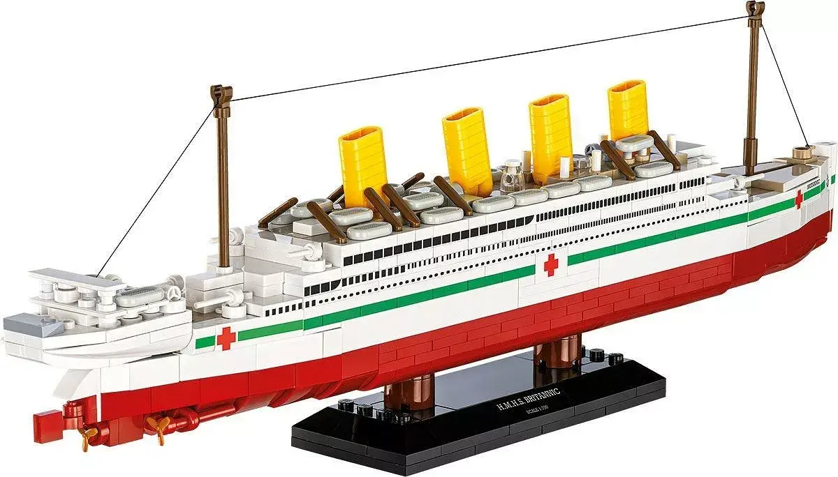 Cobi H.M.H.S. Britannic konstruktors — 636 daļas Photo 8