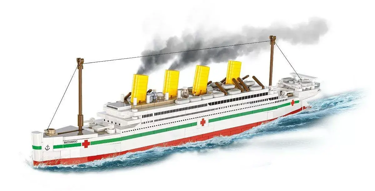 Cobi H.M.H.S. Britannic konstruktors — 636 daļas Photo 9