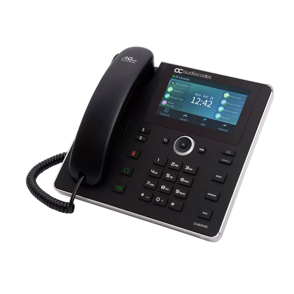 AUDIOCODES C450HD IP-телефон 5" PoE GbE Photo 2