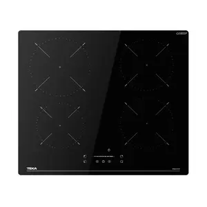 Встраиваемая индукционная варочная панель TEKA 112520051, чёрная, 3 конфорки Ø180/Ø210 мм, Power Management