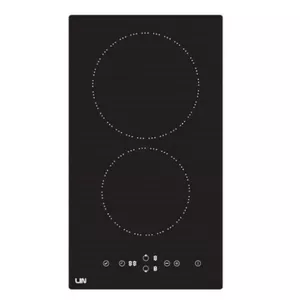 Ceramic hob LIN LC-G3048, built-in 4 cooking zones, 3000 W, touch control, glass top, child lock