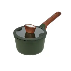 Resto 93700 Saucepan 1.4 L Round Green