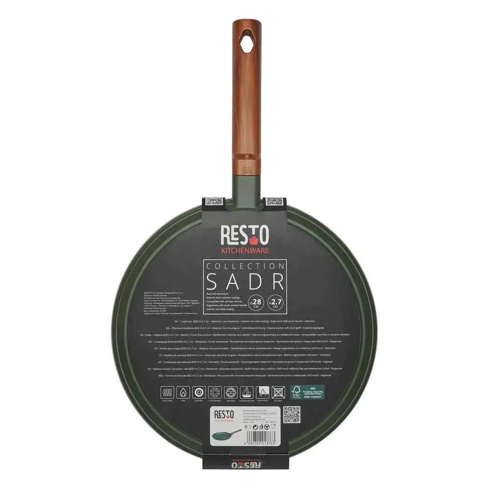 Resto 93712 Crepe Pan 28 cm Photo 8