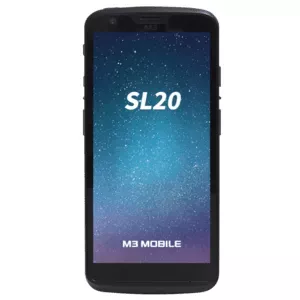 Mobile computer M3 SL20+ with 4GB RAM and 64GB Flash, handheld data terminal