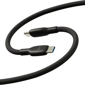 Motorola Silicone Cable USB-C to USB-C 5A 2m Black