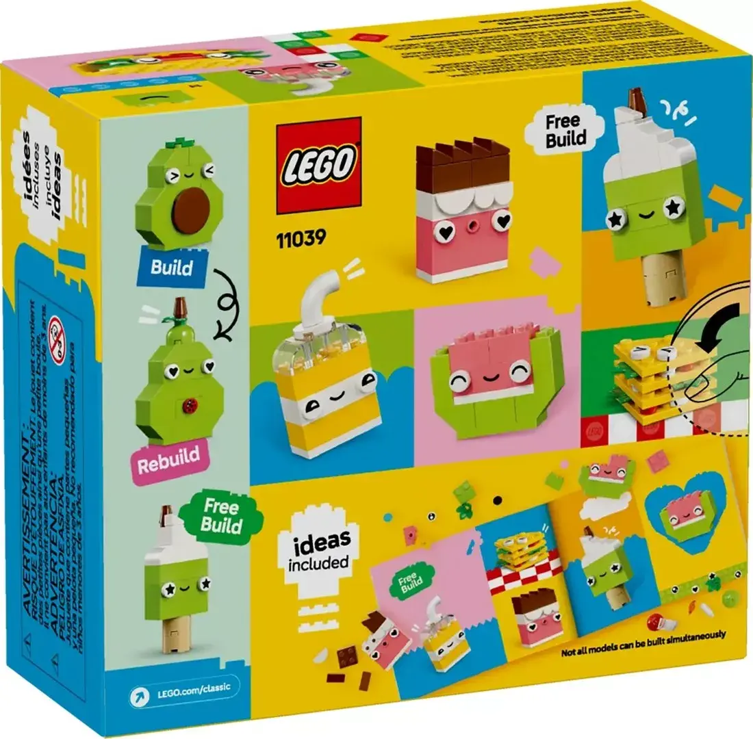 LEGO building kit 11039 Creative Food Friends Photo 2