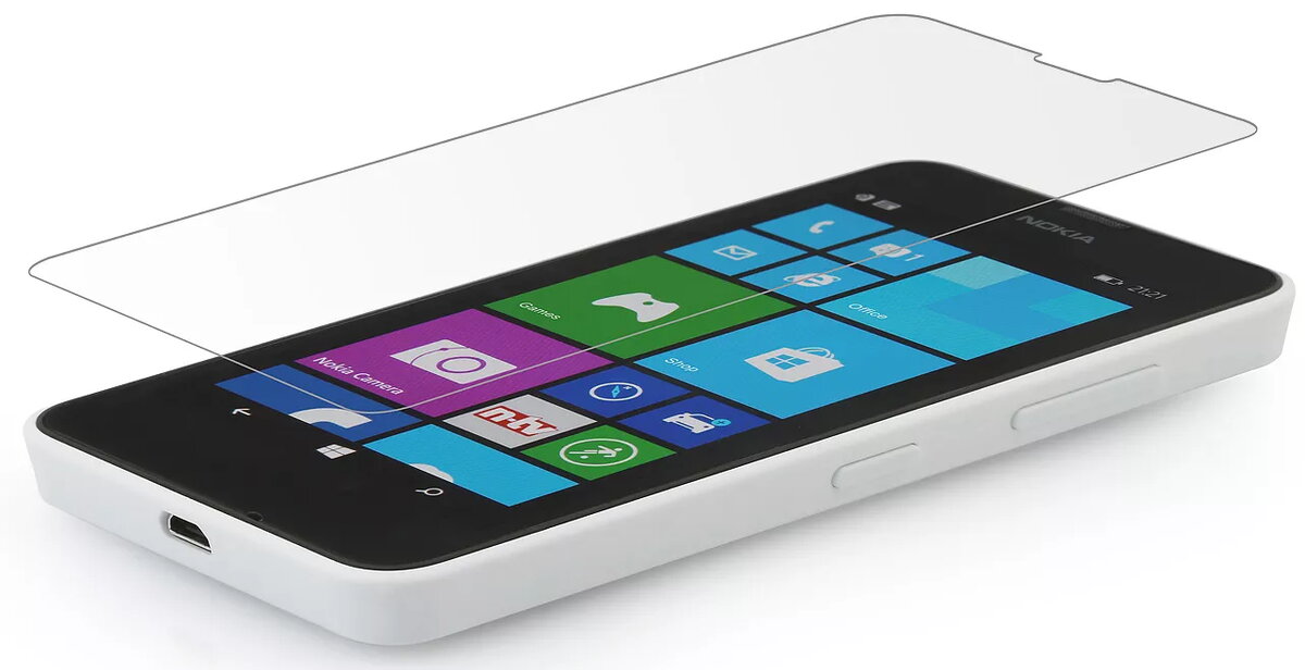 Aizsargstikls Wave priekš Nokia Lumia 640