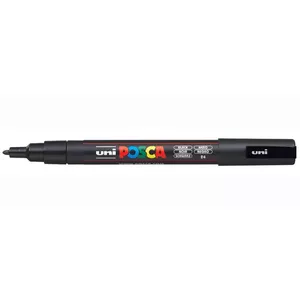 Marķieris POSCA PC-3M Black