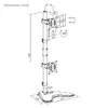 Dual Vertical Monitor Tabletop Stand Equip 17"-32" Photo 5