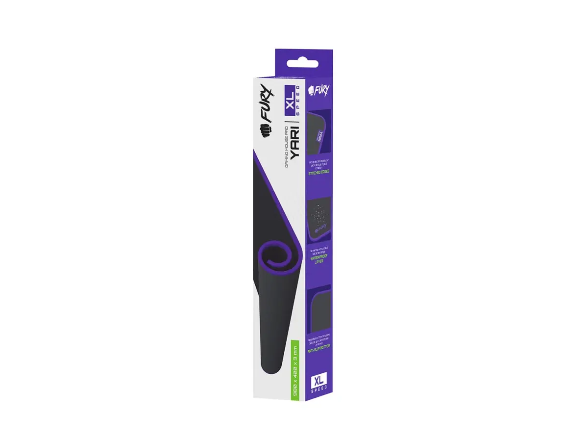 Коврик для мышки Fury Yari Speed XL Black Photo 3
