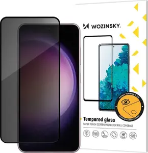 Защитное стекло Wozinsky для Galaxy S24+ — приватность, антибликовое, устойчивое к царапинам