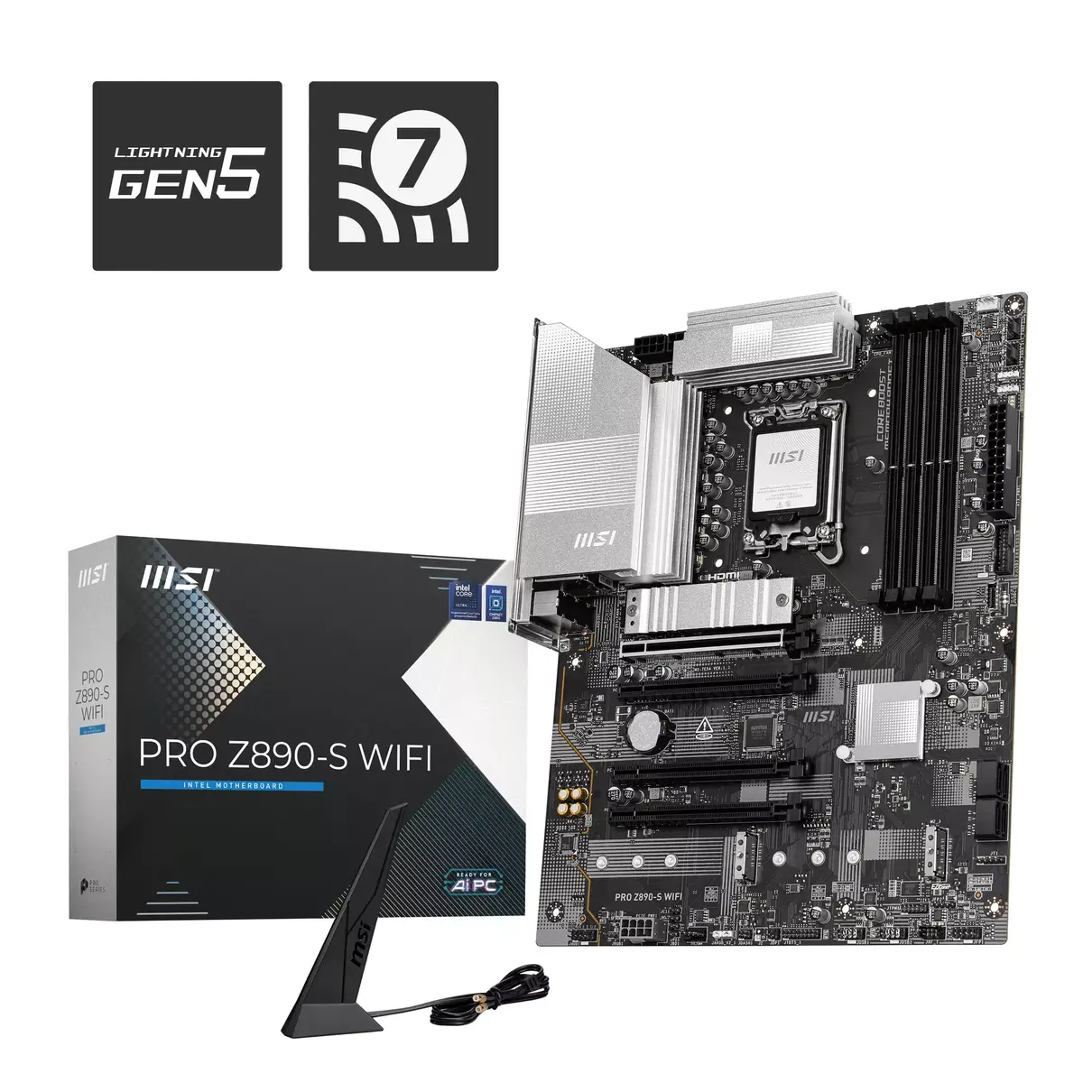 Pamatplate MSI PRO Z890-S WIFI Intel