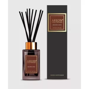 Aroma diffuser sticks Areon BLACK Golden Coco 85 ml – reed diffuser refill, 85 ml