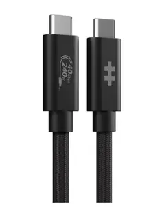 USB Cable HYPER HyperDrive Next USB4 Gen 3x2 1.2m Black