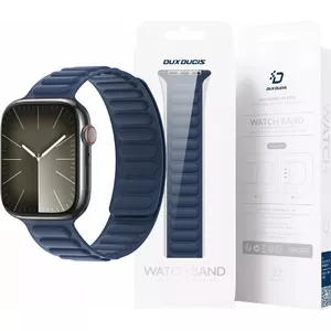Магнитный ремешок dux ducis Strap BL для Apple Watch 38/40/41 мм — синий