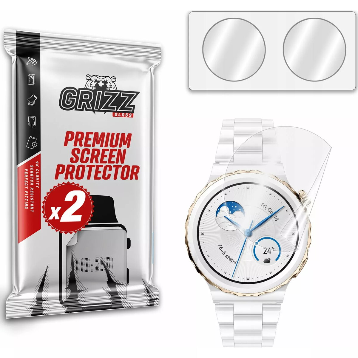 Aizsargplēve GrizzGlass Grizz CeramicFilm priekš Huawei