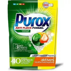 Veļas gēla kapsulas Clovin Purox Duocaps 40 gab. × 18 g Universal