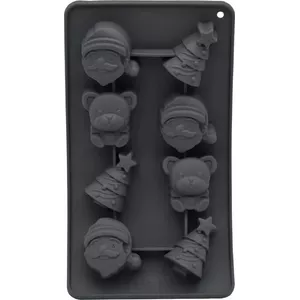 Baking Mold Brunbeste 3029 Silicone Cookie Mold for Christmas Gingerbread Shapes