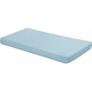 Натяжная джерси простыня Sensillo PRZEŚCIERADŁO DELUXE 120x60 см, голубая