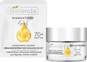Face cream Bielenda Diamentowe Lipidy 70+ diamond-lipid anti-wrinkle day and night concentrate 50 ml