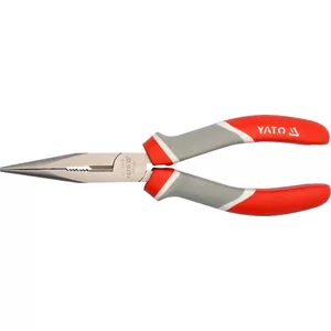 Needle-nose pliers Yato YT-2018 Grey Red 200 mm 267 g