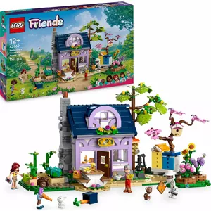Construction set LEGO Friends Beekeepers' House and Flower Garden 42669 — 1161 pieces, 4 minifigures, age 12+