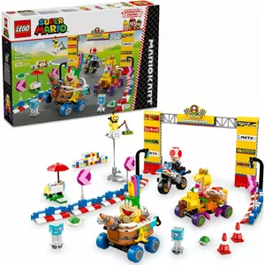 Construction toy LEGO Super Mario Baby Peach Grand Prix set 72036 — interactive figures and buildable track pieces