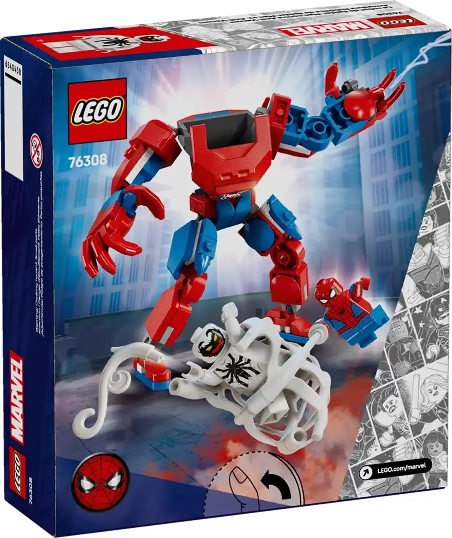 LEGO Super Heroes Spider-Man Mech vs Anti‑Venom 76308 Photo 3