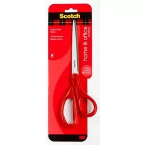 3M Scotch 1408 Universal Stationery and Craft Scissors with Straight Cut Blades