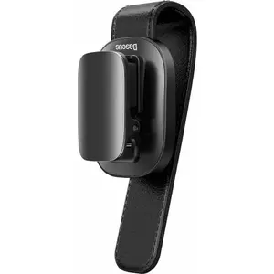 Car glasses holder Baseus Platinum Clip for Glasses Black – dashboard/window mount, compact clip design