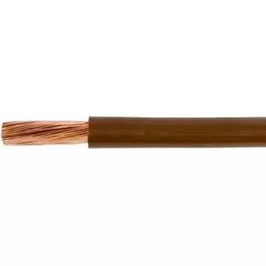 Electrical Cable Elektrokabel LgY 1x0.5 H05V-K brown — single conductor 0.5 mm², H05V-K