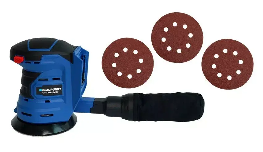 Шлифовальная машинка Blaupunkt CO4010 Orbital Sender 18V Photo 3