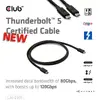 Thunderbolt™ 5 kabelis CLUB3D CAC-2501 Photo 2