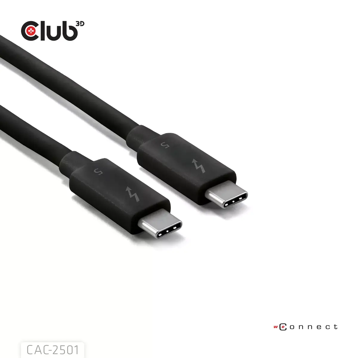 Thunderbolt™ 5 kabelis CLUB3D CAC-2501 Photo 6