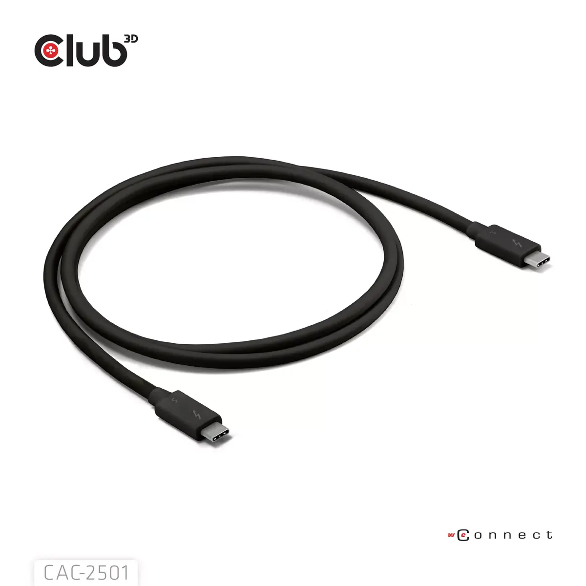 Thunderbolt™ 5 kabelis CLUB3D CAC-2501 Photo 7