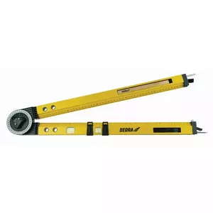 Protractor Dedra MK0620 — single-piece measuring protractor for angle measurement
