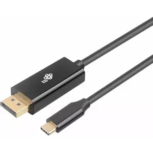 USB-C uz DisplayPort kabelis TB Print AKTBXVDUSBCDP2B — 2 m, melns