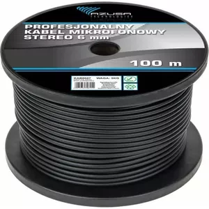 Microphone Stereo Cable AZUSA model KAB0607 — professional 6 mm diameter
