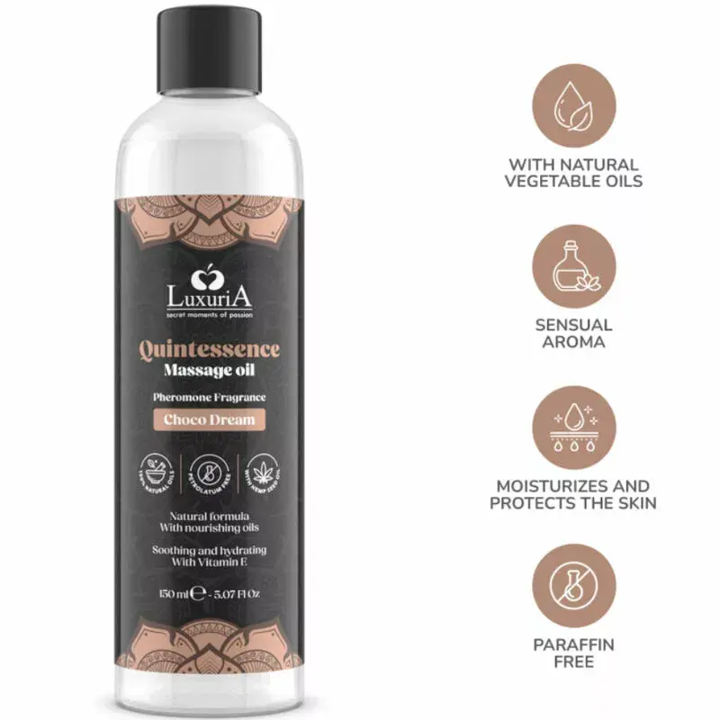 INTIMATELINE Luxuria Chocolate masāžas eļļa 150 ml Photo 4